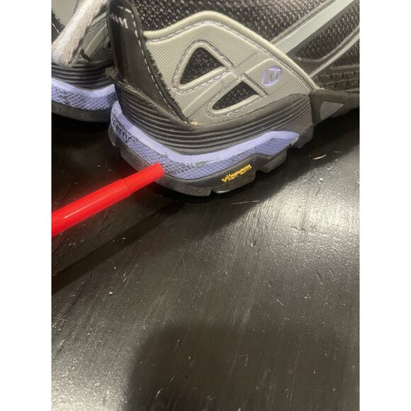 Merrell Carpa Sport Women Shoes 9.5 Hiking Walking Vibram Gortex Trail - Picture 2 of 8